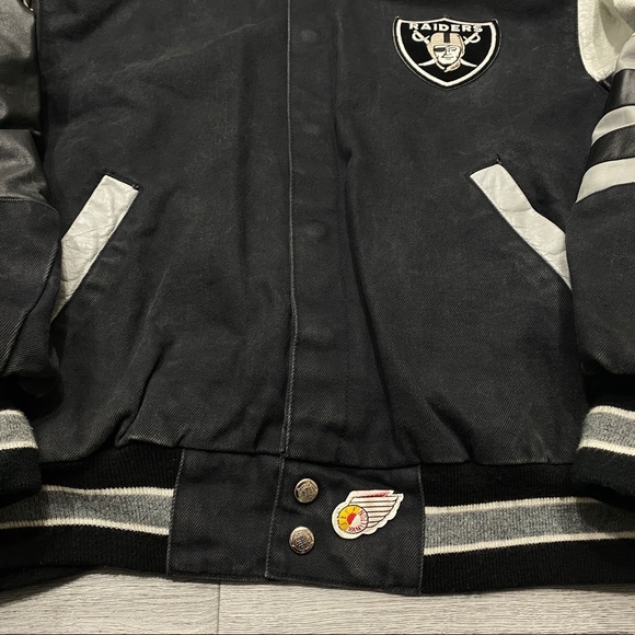 JEFF HAMILTON RAIDERS JACKET MED - Picture 4 of 8